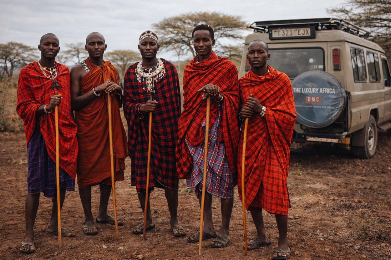 Maasai cultural visit in Tanzania